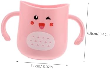 HAPINARY Cartoon Toothbrush Cup for Boys Girls - Easy to Clean Child-Friendly