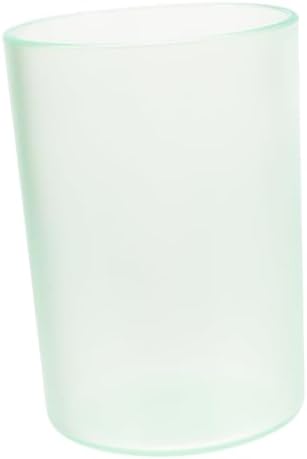 IWOWHERO Transparent Toothbrush Cup for Adults