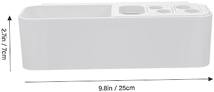 Space-Saving Wall-Mounted Toothbrush Holder