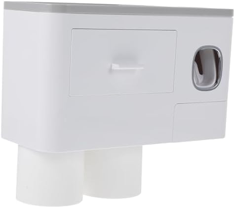Stylish Wall-Mounted Toothbrush Holder with Storage Case for EasyOrganization