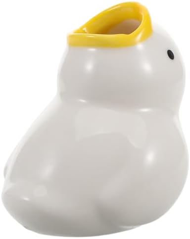 FRCOLOR Cute Duck Ceramic Toothbrush Hold