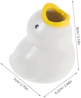 Cute Ceramic Toothbrush Holder - Compact Functional