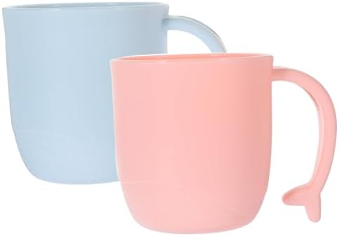 Hoement Reusable Cartoon Toothbrush Holder Mouthwash Cup for Kids