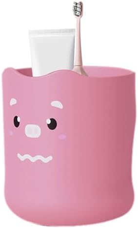 Kids Toothbrush Cup 300ml Cartoon Toothpaste Holder and Cup