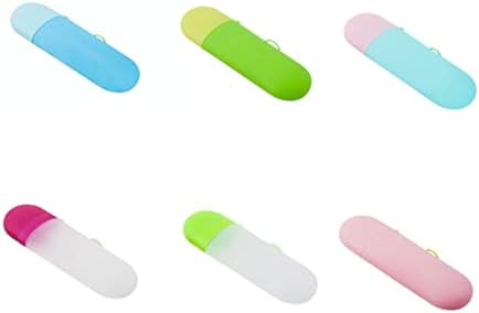 DECHOUS Compact Travel Toothbrush Toothpaste Holder