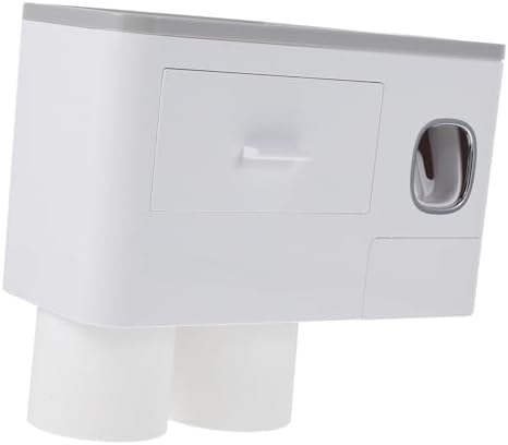 Cabilock Space-Saving Wall-Mounted Toothbrush Holder for Adults
