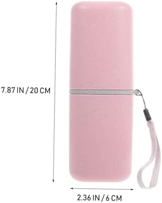 GALPADA Space-Saving Travel Toothbrush Holder with Detachable Washing Cup