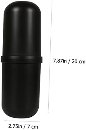 2-Piece Compact Travel Toothbrush Holder