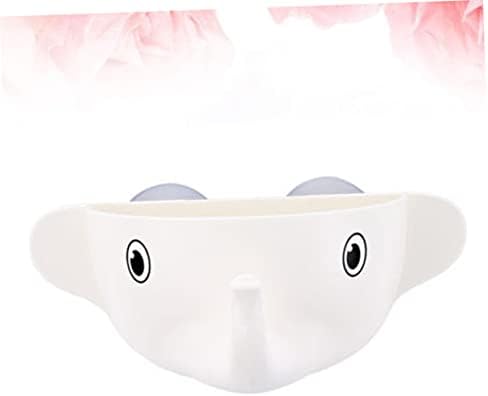 Elephant-Shaped Suction Cup Toothbrush Organizer