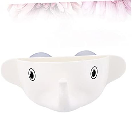 Elephant-Shaped Suction Cup Toothbrush Organizer