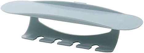 2-Piece Wall-Mounted Toothbrush Organizer with Punch Design