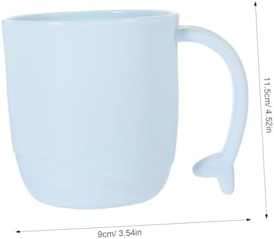 Two-Piece Mansion Dolphin Mouthwash Cups for Oral Care