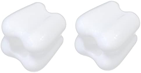 4-Piece Tooth Shaped Toothbrush Holder for Kids White