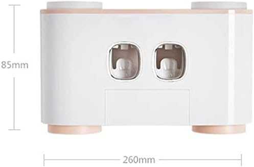 Wall-Mounted Toothbrush Organizer for Efficient Oral Care