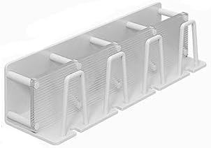 Lovulife Wall-Mounted Acrylic Toothbrush Holder Bathroom Organizer