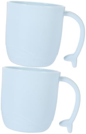Perfect for kids - 2pack Bamboo Toothbrush Cups - Safe Style and Durable