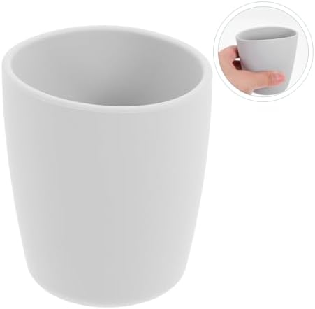 4-Piece SilicaNoesable Toothbrush Cup Set for Boys and Girls