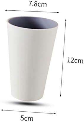 Portable Toothbrush Holder with White Design for Family