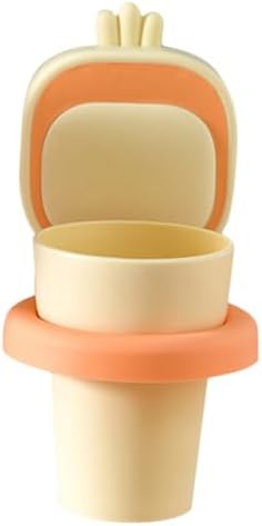CANIGHT 4-Piece Toothbrush Storage Set for Kids and Adults