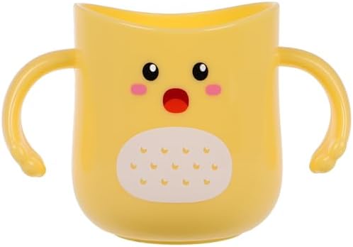 TOYANDONA Double-Handled Kids Toothbrush Cup