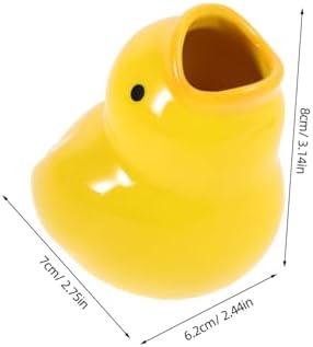 Adorable Cartoon Ceramic Toothbrush Organizer