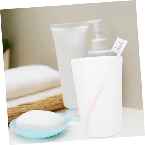 Stylish 12-Pack Reusable Bathroom Cups for Home Travel