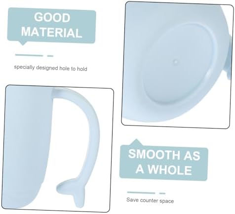Hoement Reusable Cartoon Toothbrush Holder Mouthwash Cup for Kids