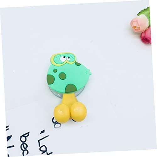 10-Piece Cartoon Character Toothbrush Holder Random Animal Design Easy to Install