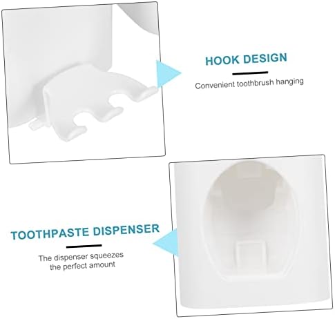 Durable Toothbrush Toothpaste Holder