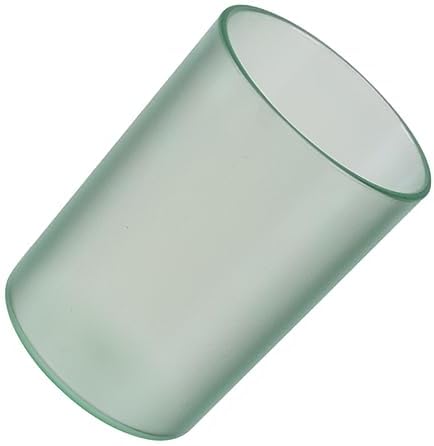 Elegant Transparent Toothbrush Holder mug for Adults
