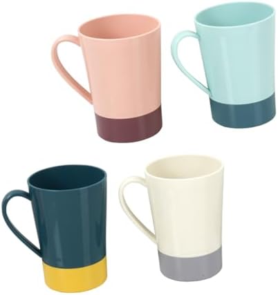 Stylish 4-Pack Reusable Toothbrush Holder Cups for Travel Camping