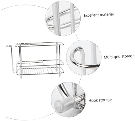 Stainless Steel Toothbrush Holder Shower Rack