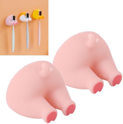 OP PWONG Cute Animal Toothbrush Holder