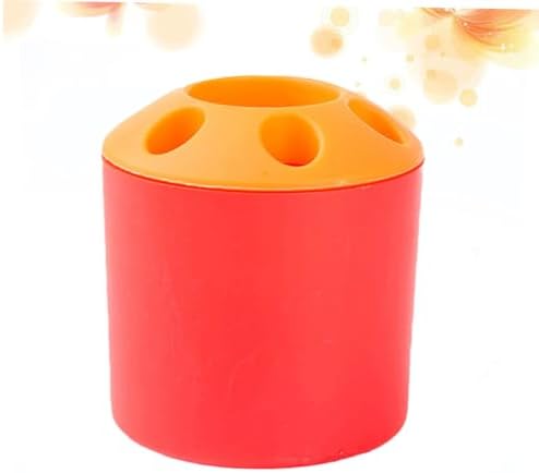 STOBAZA - Large Toothbrush Holder with Toothpaste Storage - Easy Bathroom Organizer