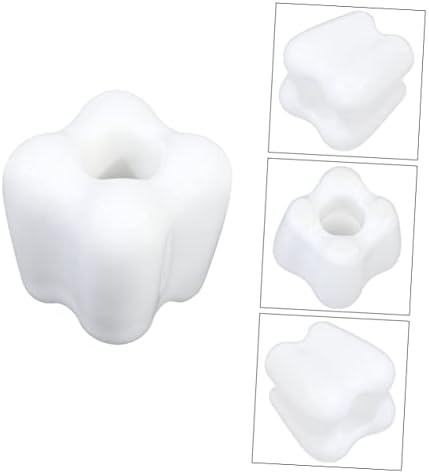 4-Pack Creative Tooth Shaped Toothbrush Holder