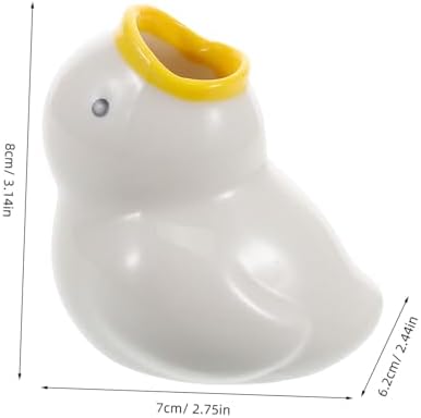 Beaupretty Cute Ceramic Toothbrush Holder for the Bathroom