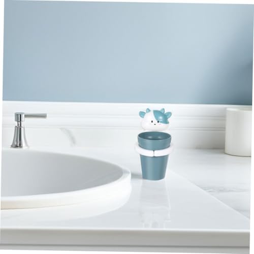 BrightFufu Cute Toothbrush Cup Holder for Kids Perfect Travel Toy Design