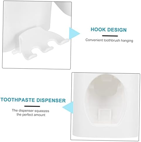 Holibanna Toothpaste and Toothbrush Storage Rack