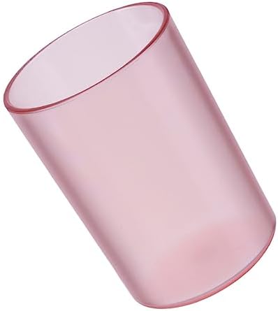 Elegant Transparent Toothbrush Cup for Adults and Kids