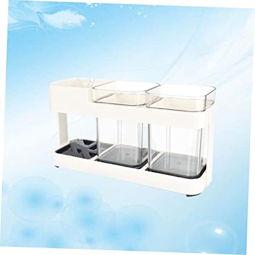 BRIGHTFUFU - Toothbrush Gargle Cup Holder Storage System