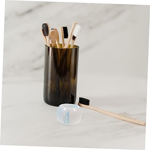 GLEAVI 3PC Ceramic Electric Toothbrush Holder Set