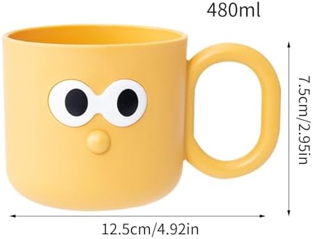 Charming Cartoon Toothbrush Cup for Kids Reusable EPRE