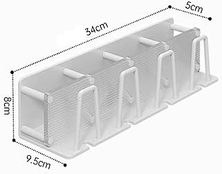 Lovulife Wall-Mounted Acrylic Toothbrush Holder Bathroom Organizer