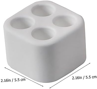 Mini Diatomite White Toothbrush Holder by Holiday YOYO