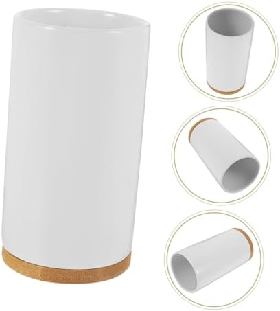 Elegant Ceramic Toothbrush Cup