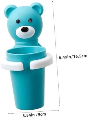 Love Your with Beavorty - Wall-Mounted Cartoon Toothbrush Organizer for Kids
