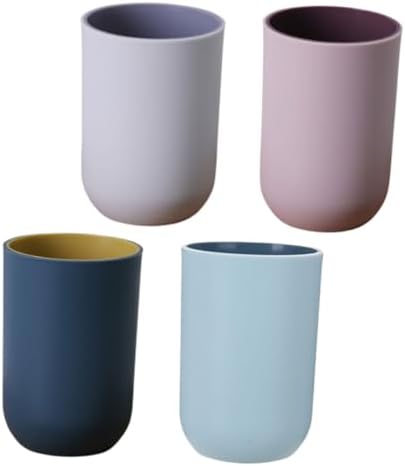 DECHOUS Eco-Friendly Toothbrush Holder for Couples Kids Portable Stylish Design