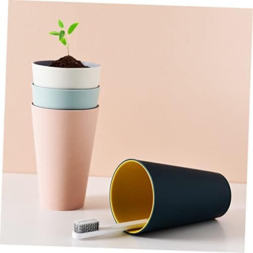 Portable Toothbrush Holder with White Design for Family