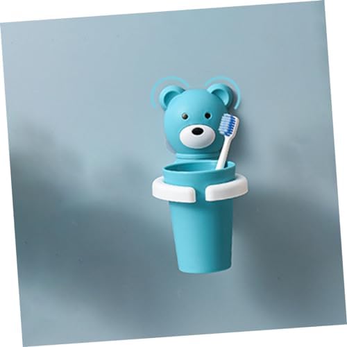 NOLITOY Meowth Tooth Brush Mouth Wash Organizer for Kids