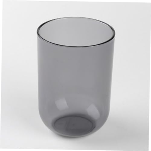 Ergonomic Clear Toothbrush Mug Set for Adults